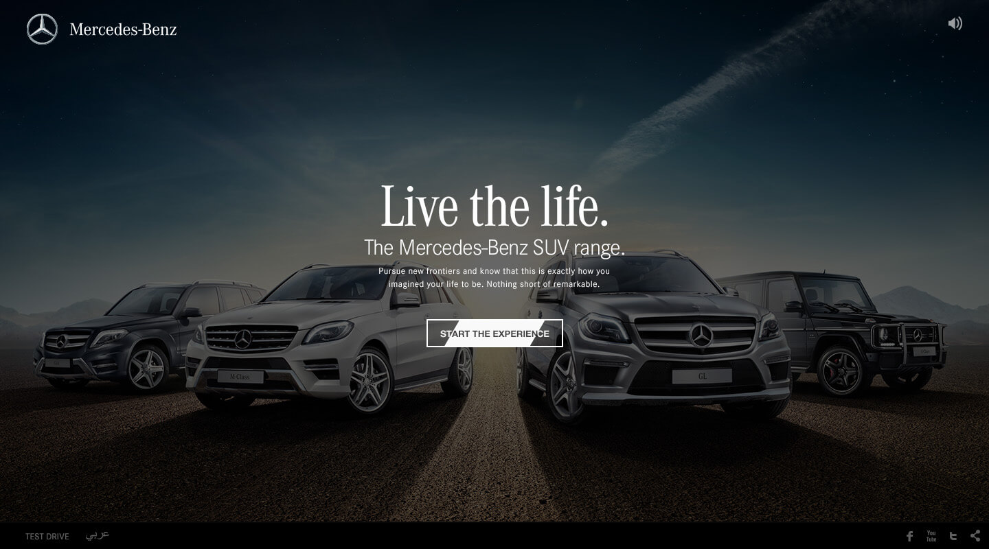 Mercedes Benz Live the Life